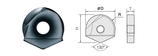 2 Flutes - BALL & Corner Radius - Diamond coated