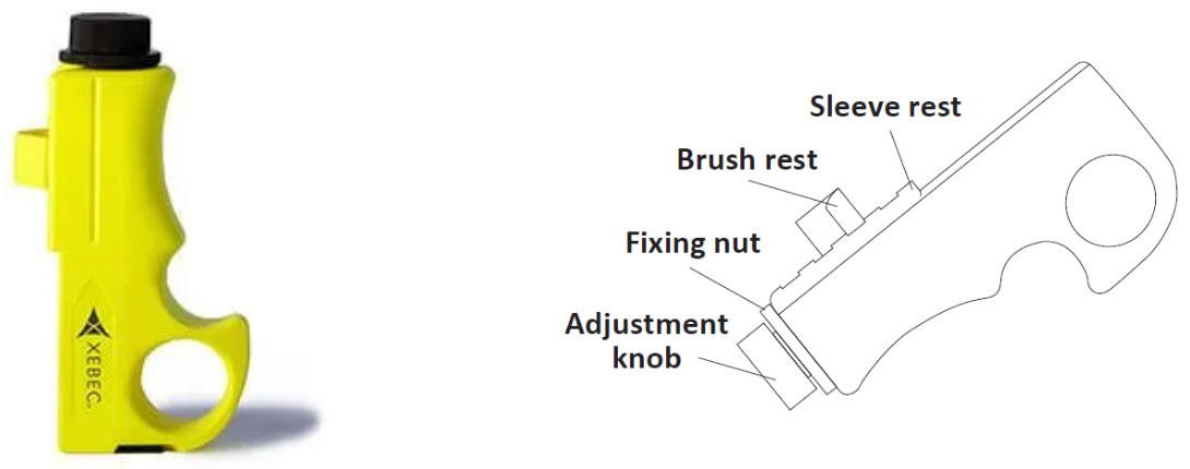 Xebec Brush Length Adjustment Tool™