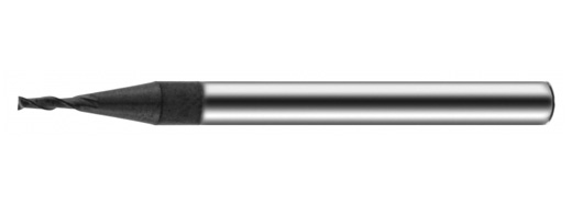 2 Flutes Miniature Flat End